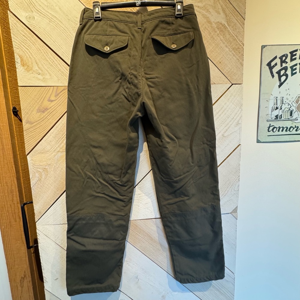 LL Bean Field Patch Pants, Green Size 30/ 31 - Picture 3 of 8